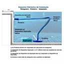 Ver imagem 5 de Kit Adaptador Rosca Plástica + 2 Un Ponteira para Mangueira de Aspirador de Piscina Aspiração