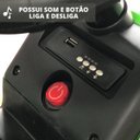 Ver imagem 3 de Trator Infantil Elétrico Carrinho com Carreta Removível Criança até 30kg Bateria 12v 3-5km/h com Luz