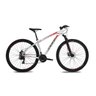 Bicicleta Oggi Hacker Sport aro 29 21v Branco/ Verm. - 15.5 - 1
