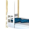 Cama Juvenil Montessoriana Livia com Luzes de LED e Colchão D20 Branco/Natural - PR Baby - 4