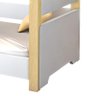 Cama Juvenil Montessoriana Livia com Luzes de LED e Colchão D20 Branco/Natural - PR Baby - 5