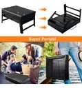 Ver imagem 4 de Mini Churrasqueira Portatil Dobrável com Gaveta 33cm Snh08 Snel Home