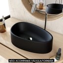 Ver imagem 2 de Cuba Pia para Banheiro Gota 43cm Maitê C08 Preto - Mpozenato