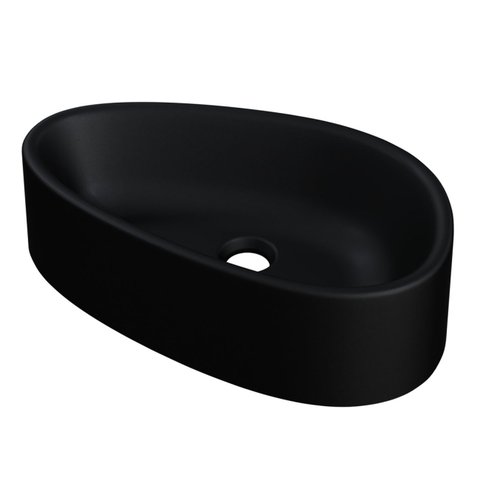 Cuba Pia para Banheiro Gota 43cm Maitê C08 Preto - Mpozenato