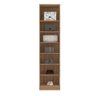 Guarda Roupa Armário Modulado 1 Porta com Espelho Escócia Amêndola para Quarto - 3