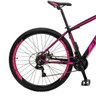 Bicicleta Feminina Aro 29 Dropp Z3 Freio Hidáulico 21V Shimano Pedivela Alumínio - Rosa - 15.5 - 3