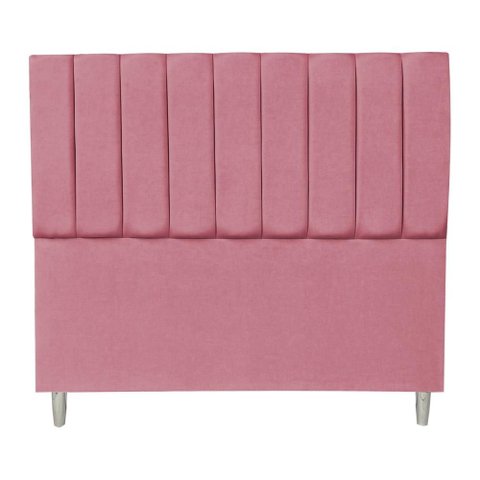 Cabeceira Solteiro 0,90m Holanda Suede - Pallazio Cor:Rosa