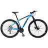 Bicicleta Aro 29 Dropp Aluminum Câmbio Shimano Acera 27V Freio Hidráulico - 19 - Azul claro - 1