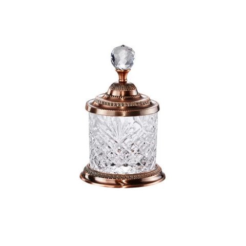 Pote Bronze Multiuso 16,5cm Cristal De Zamac Lyor