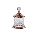 Ver imagem 1 de Pote Bronze Multiuso 16,5cm Cristal De Zamac Lyor