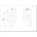 Ver imagem 3 de Acabamento De Registro Lift Docol Base 1.1/4" e 1.1/2" 804806
