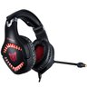 Fone Headset Gamer Pro Onikuma K1 Pro P2 Pro LED Celular Ps4 - Vermelho - 4