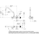 Ver imagem 2 de Torneira para Cozinha de Parede com Saída para Filtro Primor Docol