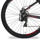 Ver imagem 4 de OGGI HACKER SPORT MOUNTAIN BIKE ARO 29 2019 PRETO E VERMELHO