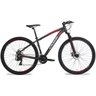 OGGI HACKER SPORT MOUNTAIN BIKE ARO 29 2019 PRETO E VERMELHO - 3