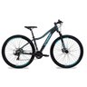 OGGI FLOAT SPORT MOUNTAIN BIKE FEMININA ARO 29 2019 PRETO E AZUL - 1