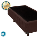 Ver imagem 3 de Cama Box Solteirão Marrom Nature 96x203