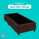 Ver imagem 5 de Cama Box Solteirão Marrom Nature 96x203