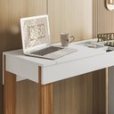 Ver imagem 5 de Escrivaninha Penteadeira Reppy 112 Cm Branco Cinamomo Mell Mbl