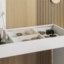 Ver imagem 6 de Escrivaninha Penteadeira Reppy 112 Cm Branco Cinamomo Mell Mbl