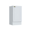 Ver imagem 1 de Gabinete de Cozinha Modulado Balcão Americana c/ 1 Porta s/ Tampo Branco - Henn