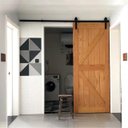 Ver imagem 1 de Porta Celeiro de Correr com Trilho de Aluminio 2,10(a) X 82(l)