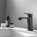 Ver imagem 5 de Torneira Monocomando de Banheiro Preta Estilo Deca Docol