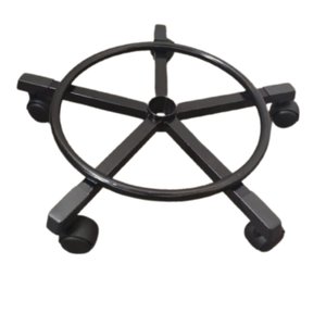 Base Estrela Secretaria com Aro Soldado e Rodizios