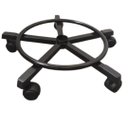 Ver imagem 2 de Base Estrela Secretaria com Aro Soldado e Rodizios