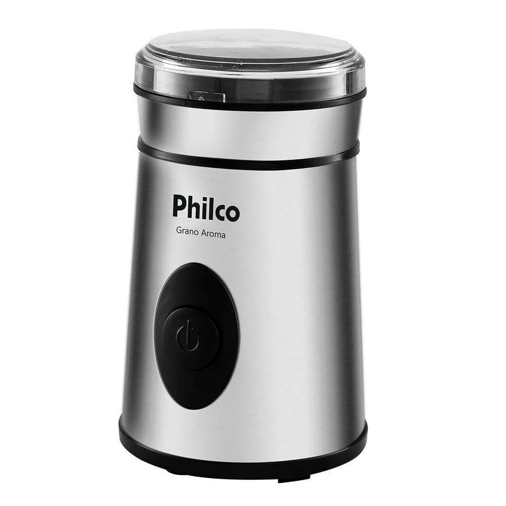 Moedor de Café Philco Grano Aroma 200w Inox - Pmc01i - 127v - 4