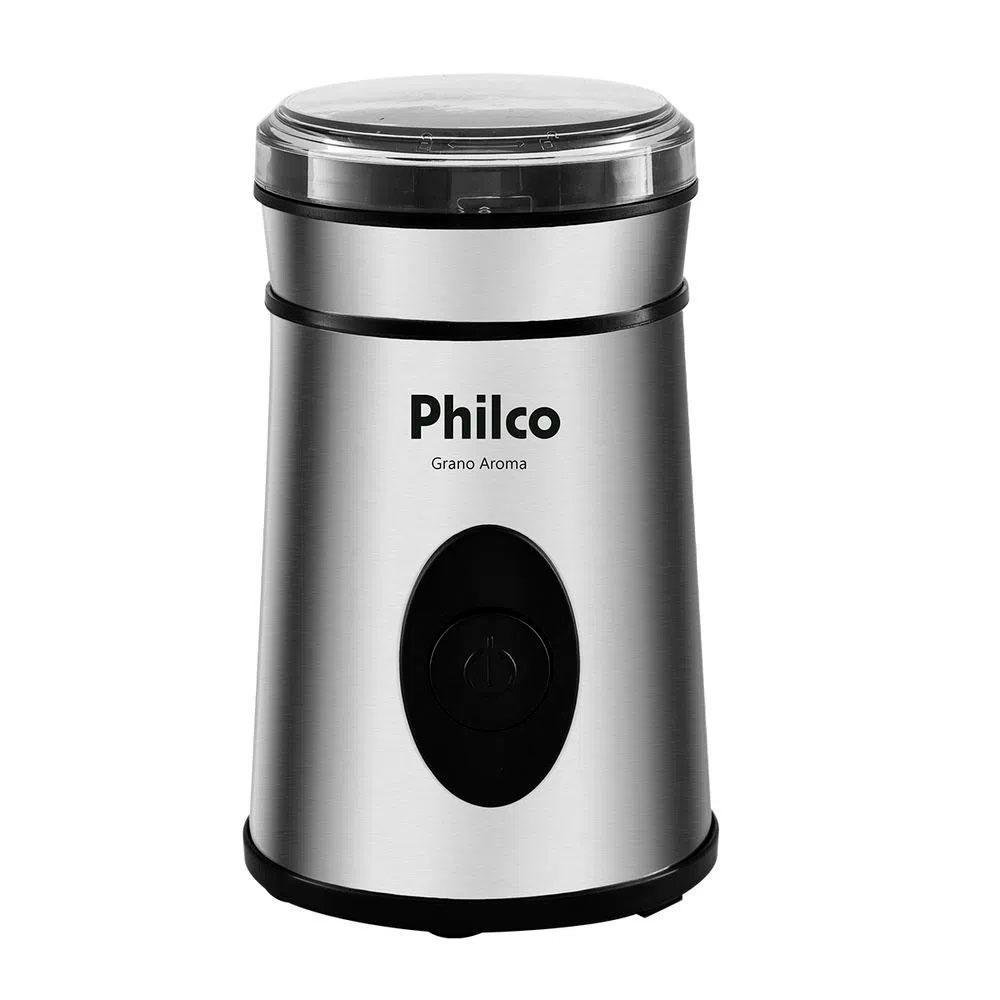 Moedor de Café Philco Grano Aroma 200w Inox - Pmc01i - 127v - 2