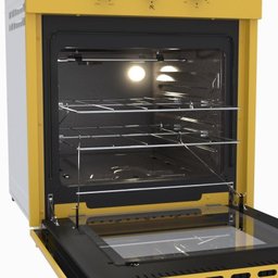 Forno de Embutir a Gas 50L Arena-Eg GIIi Amarelo Gas Glp 127V - 3