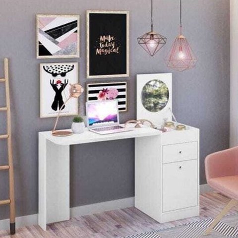 Escrivaninha Penteadeira Camarim Desejo