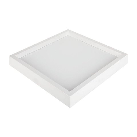 Painel de Led Nordecor Quadrado Kais de Sobrepor Recuado 36w Bivolt Branco 6500k Luz Branca 4269