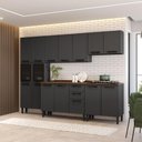 Ver imagem 1 de Cozinha Completa Aço C/ Tampo 16ptas 2gav Estilo Bertolini