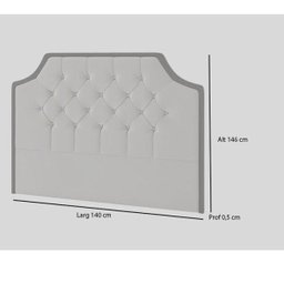 Cabeceira Box Casal Orion 140 Cm Tca 940 Pf Móveis - 2