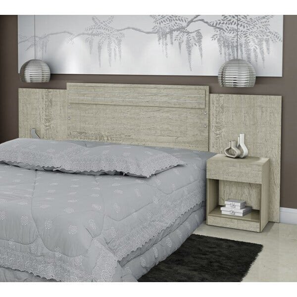 Menor preço em Cabeceira Box Extensivel Ravena Plus 100% MDF Argila Touch Gabrielli