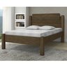 Cama Casal Paris 100% Mdf Castanho Touch Gabrielli - 1