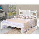 Ver imagem 1 de Cama Casal Munique 100% MDF Branco Gabrielli