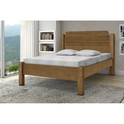 Cama Casal Paris 100% MDF Grenat Touch Gabrielli - 2