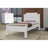 Cama Solteiro Paris 100% MDF Branco Gabrielli - 3