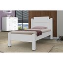 Ver imagem 3 de Cama Solteiro Paris 100% MDF Branco Gabrielli