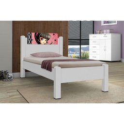 Cama Solteiro Paris 100% MDF Adesivada Lindy Gabrielli - 2