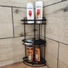 Porta Shampoo Triplo Multiuso Suporte Para Shampoo Preto Fosco Maragogi Schmitt - 2