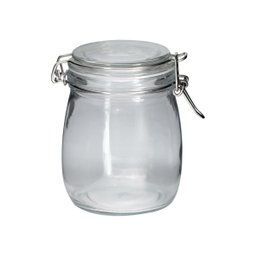 Pote Hermético Vidro Premium Redondo com Super Trava 830ml - Yangzi - 1