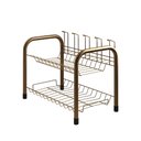 Ver imagem 1 de Escorredor de Louças Beliche Isabela com Porta Copos Dourado