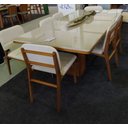 Ver imagem 1 de Sala de Jantar com 8 Cadeiras 2,20 Estellar Requinte Salas