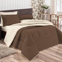 Ver imagem 1 de Coberdrom Sherpa Queen 1 Peça Marrom