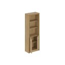 Ver imagem 6 de Estante Livreiro Solteiro Me4110 C- 2 Portas e 3 Prateleiras Branco - Tecno Mobili