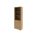 Ver imagem 5 de Estante Livreiro Solteiro Me4110 C- 2 Portas e 3 Prateleiras Branco - Tecno Mobili